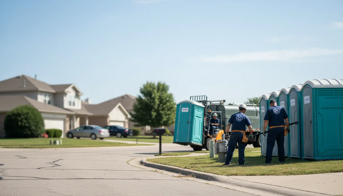 Porta Potty Rental in Ames, OK near me
